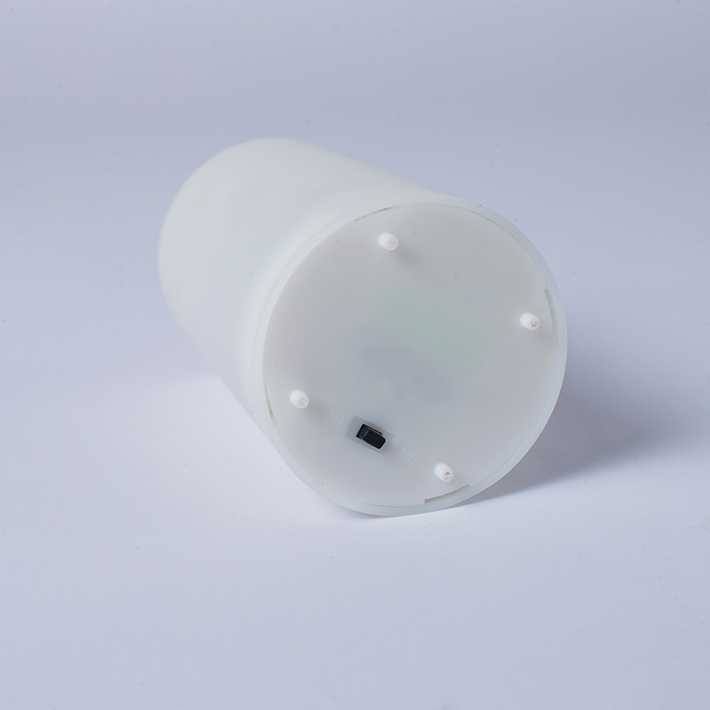 Juego de 4 velas LED solares blancas